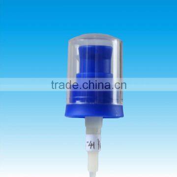 20mm Blue Plastic Lotion Pump for Body-care Lotion Bottle