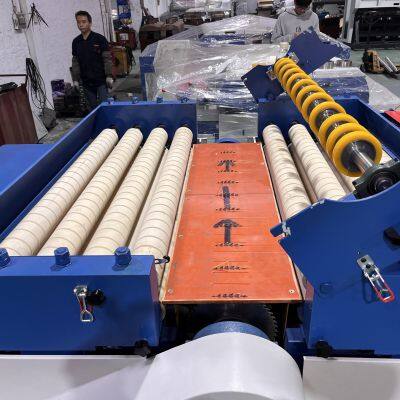 Woodworking Multi Blade Rip Saw Machine Wood Panel Board Trimming Saw Machine