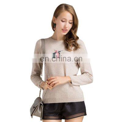 Inner Mongolia Manufacturer's 100% Cashmere Winter Sweater for Women Thick & Comfortable