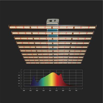 newest IP65 led grow light 600w 800w 1000w 0-10v daisy-chain for indoor grow room greenhouse medical plants veg flower harvest