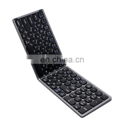 Universal Portable Foldable Wireless BT Keyboard For IPad Air