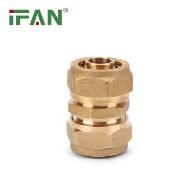 IFAN Manufacturer OEM PEX Brass Compression Fittings Socket