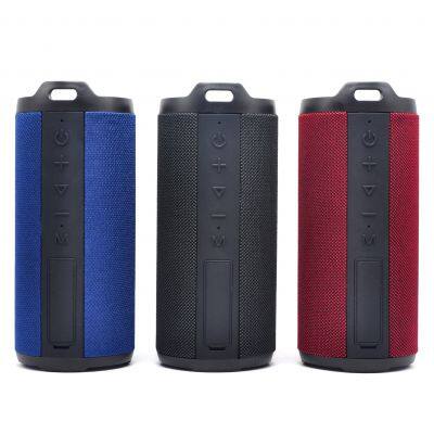 Portable Waterproof Wireless Speakers Outdoor RGB Logo Super Bass Fabric Bluetooth Speakers