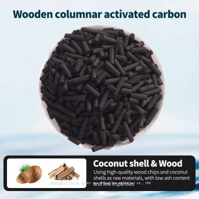Kelin Activated Carbon Extruder Cylindrical Pellet Deodorizer Gas Adsorption For Desulfurization Ammonia Removal
