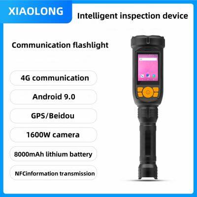 Intelligent patrol, strong light flashlight, high-definition photography and video recording, 4G networking, GPS, Beidou positioning, instant communication transmission