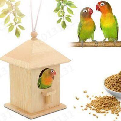 Creative Outdoor Solid Wood Bird House photo-3