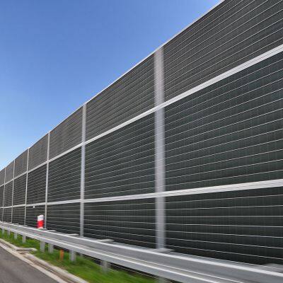 ISO/CE Certified Galvanized Steel Sound Barrier Wall Heavy-Duty Noise Reduction Panel for Highways/Industry Acrylic PVC Chinese photo-6