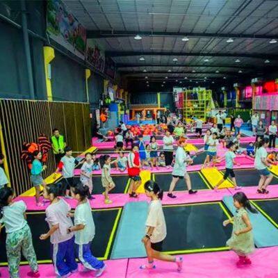 Customized Processing of Indoor Playground Equipment for Large, Medium and Small Trampoline Parks, Including the Popular Adult Sticky Trampoline and Children's Playgrounds photo-5