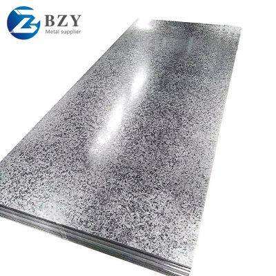 Hot Rolled ASTM A-653 Hot Dipped Galvanized Sheet G40 G60 Zinc Coated Plate Galvanized Steel Sheet