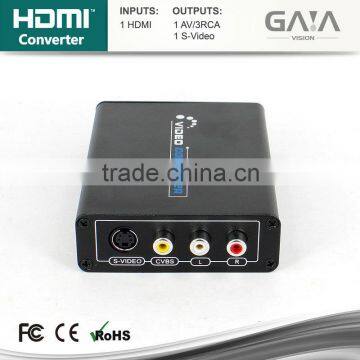 HDMI to RCA S-Video Converter adaptor