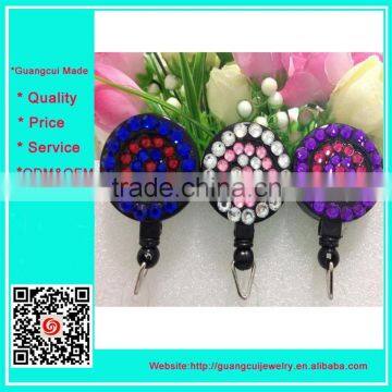 hotsale multi color women rhinestone card holder name visa