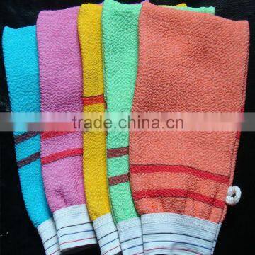 Cheaper magic peeling glove hammam scrub mitt to Algeria