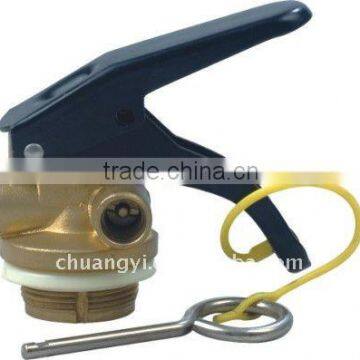 ABC fire extinguisher valve