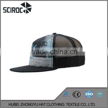 Factory outlet ! hiqh quality custom embroidery fitted trucker hats