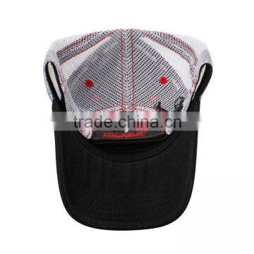 High Quality Custom 6 Panel Curved Brim 3d Embroidery Letter Logo Trucker Hat photo-4