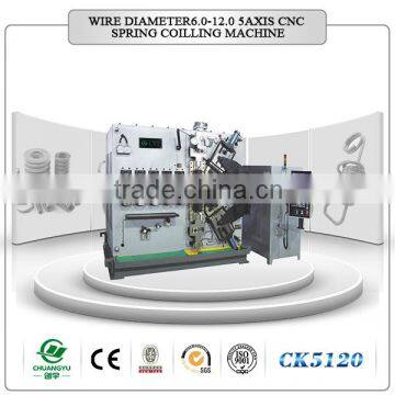 Hing speed coil spring machine to make compression spring mattress machine