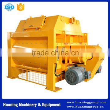 High Productivity Twin Shaft Concrete Mixer 2000 liters