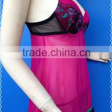 Sexy Embroidery Lace Babydolls photo-2