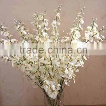 Blasting Models Available!High-grade Yellow Dancing Orchid Gao Zhi Silk Flowers Wholesale Simulation Flower Household Ground Ado photo-3