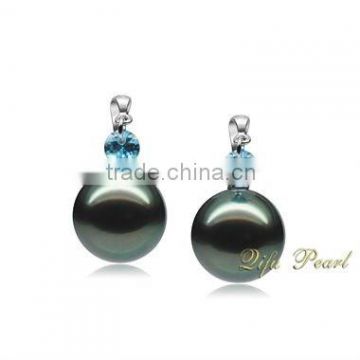 Wholesale Products 18K Gold Tihitian Pearl Fashion Beautiful Stud Earring