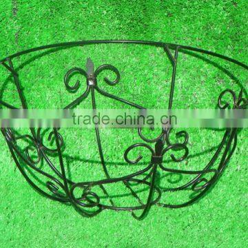 metal hanging flower basket wholesale