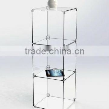 1 x 3 Clear Acrylic Display Cube