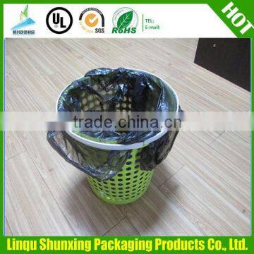 Popular HDPE/LDPE garbage bag on roll of high quality with factory price