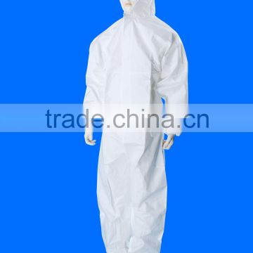 Disposable 60gsm Microporous Film Antistatic Cheap Work Coverall