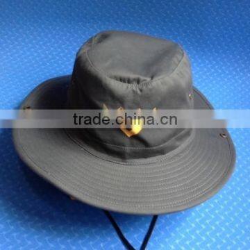 wholesale customer high quality cowboy hat ,men's bucket hats