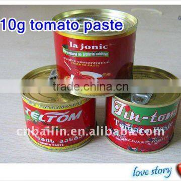 savory and good quality,easy open 210g tin tomato paste