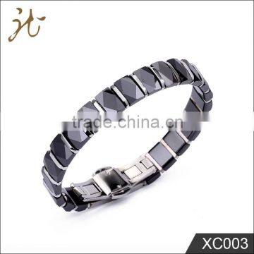 Fashion high quality popular black color ceramic jewelry bangles wholesale