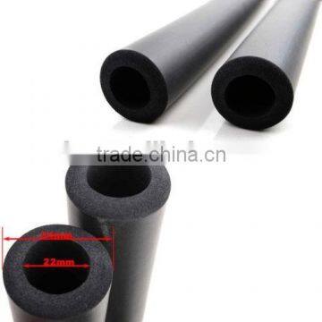 BLACK SMOOTH RUBBER GRIPS FOR BIKE HANDLE BARS - MOBILITY SCOOTERS