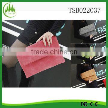 Alibaba China new product 2016 fashion wholesale leather clutch bag