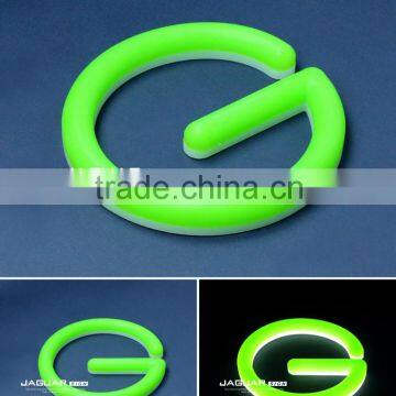 best selling changeable neon lighting acrylic neon effect letter signage