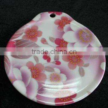 6.75 inch melamine table mat with one handle