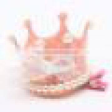 New Princess Crown Hairpins Hair Accessories Resin Diamond Pearls Girls Tiaras Headwear Baby Xmas Dancing Party Hair ClipCB-3606 photo-4