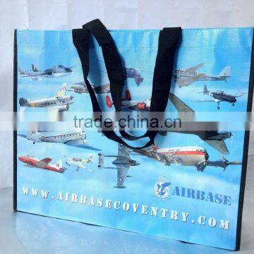 Wholesale Promotional Advertising Logo Printed Recyclable Foldable pp Non Woven Bag