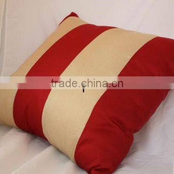 100% cotton 50*50cm designer cushion covers side zipper 3# nylon