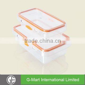 2- Piece Airtight Plastic Food Storage Set, 2014 Newest Model