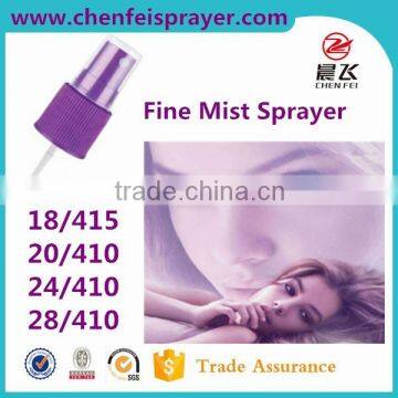 Plastic detergent dispenser pump perfume mist sprayer pump with bottle fine mist sprayer perfume sprayer