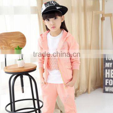 Fashion Girl Coat + Pants/T-shirt + Pants/girl Suit photo-2