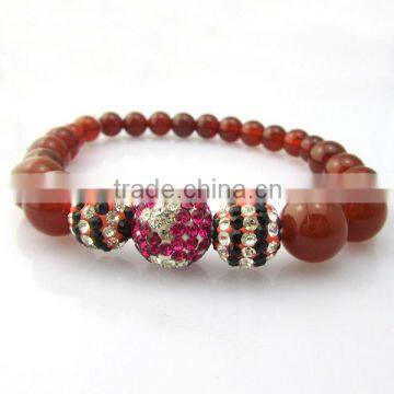 wholesale cheap handmade garnet beads bracelet