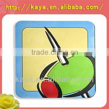 OEM attractive customized 3d soft plastic place mat