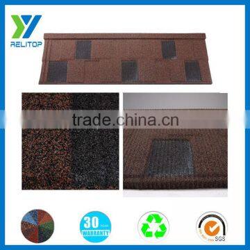 Stone coated popular selling in africa china roofing shingles prices