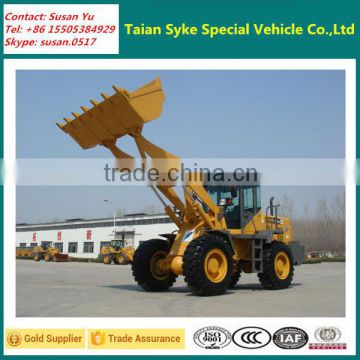 3500kg Rated Loading Front End Wheel Loader with Log Grapple