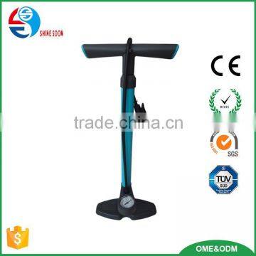 11 Bar Bicycle High Pressure Floor Inflator With Air Guage photo-2