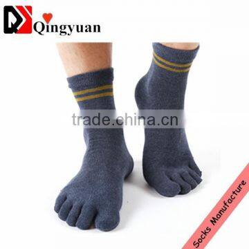 men five toes cotton socks sport socks