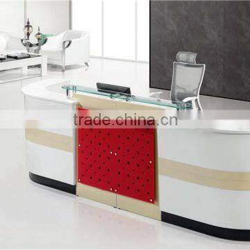High Quality Half Round Reception Desk TC-66816 photo-2