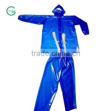 PVC waterproof Coveralls raincoat