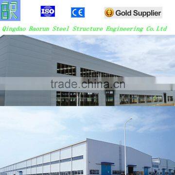 high quality prefabricated steel structure workshop building